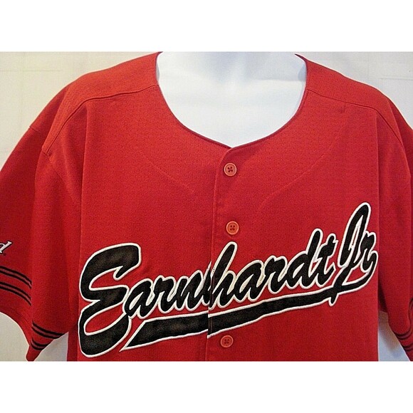 Dale Earnhardt Jr Nascar Jersey Vintage Chase Embroidered Bud Racing Size L - Picture 3 of 8